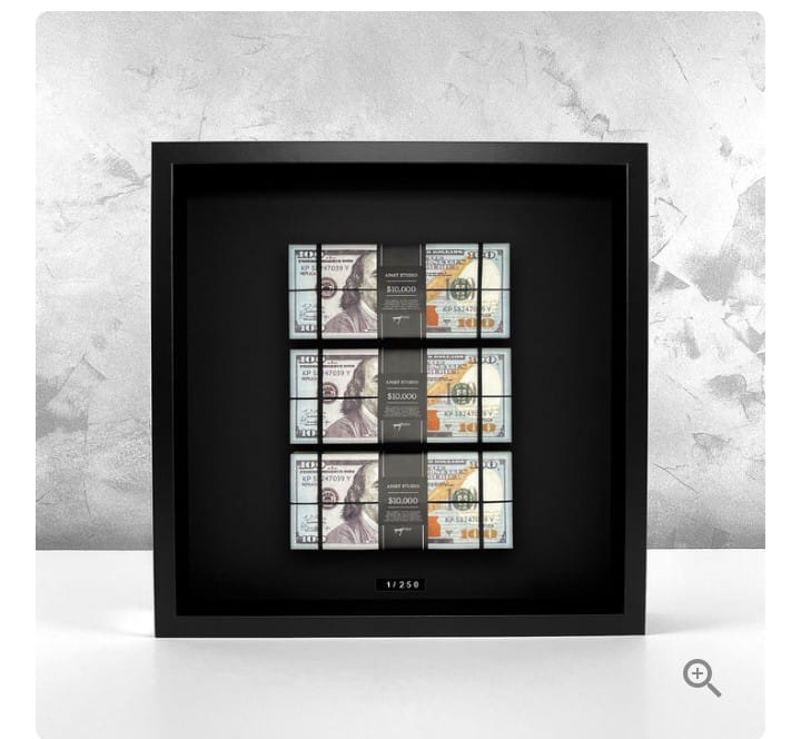 Triple Stacked 3D Frame - USD (60% OFF) - MINDSTONE