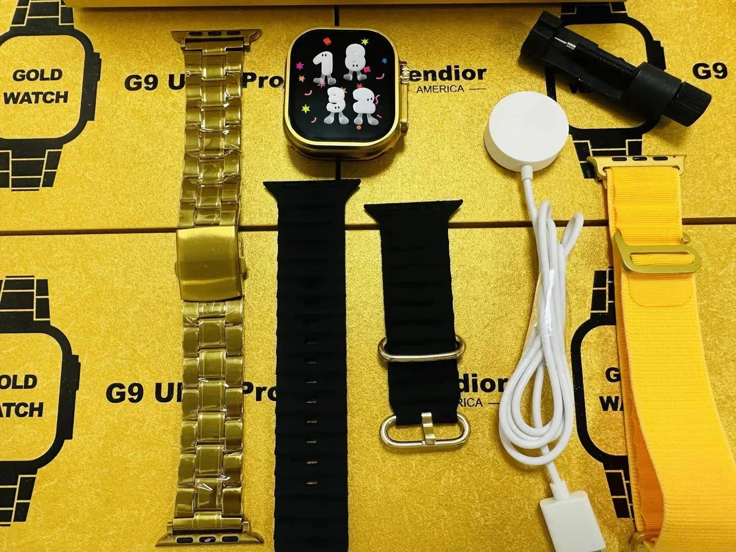 X 90 Ultra 2 MAX Golden Edition Smart Watch | 2.2" HD Display | - My Store