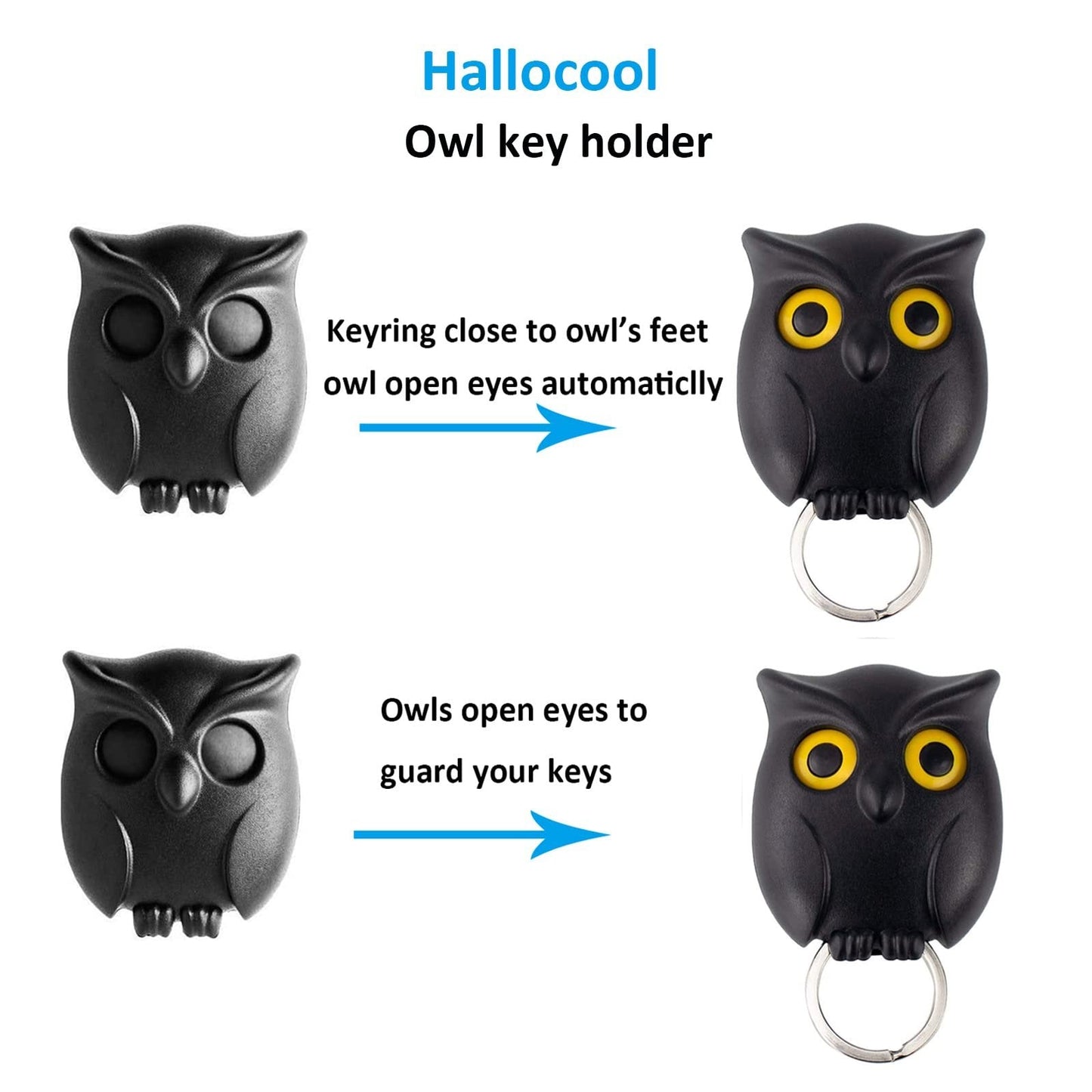 OWL KEYCHAIN HOLDER