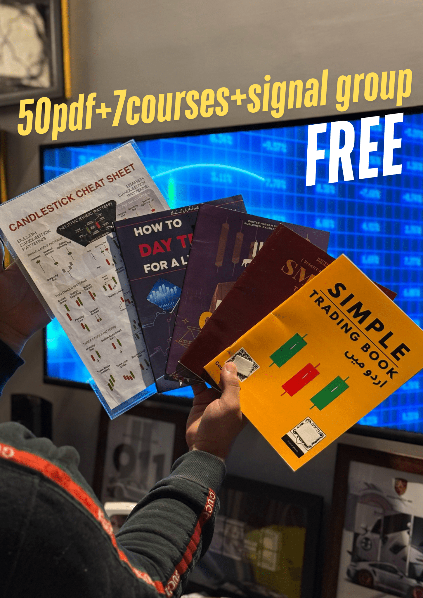 [4 BOOKS DEAL!] Simple Trading + Day Trading + Smart Trading + CandleStick Mastery + CandleStick Sheet - My Store