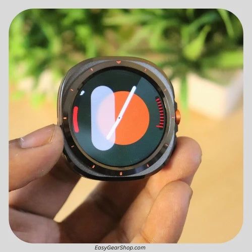 Samsung Smart Watch Ultra and A9 Pro LED Screen Airpods from Lamparco, featuring sleek design and advanced wearable technology.