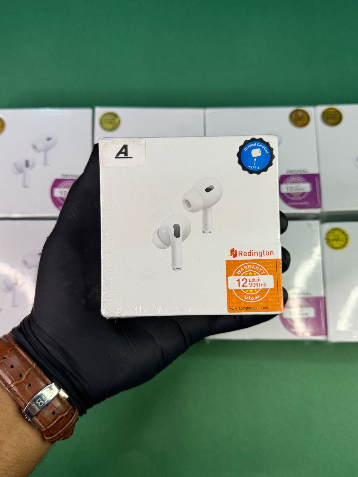 Airpods Pro 2 (2nd Generation) Titanium Edition [ With Silicon Case! ]