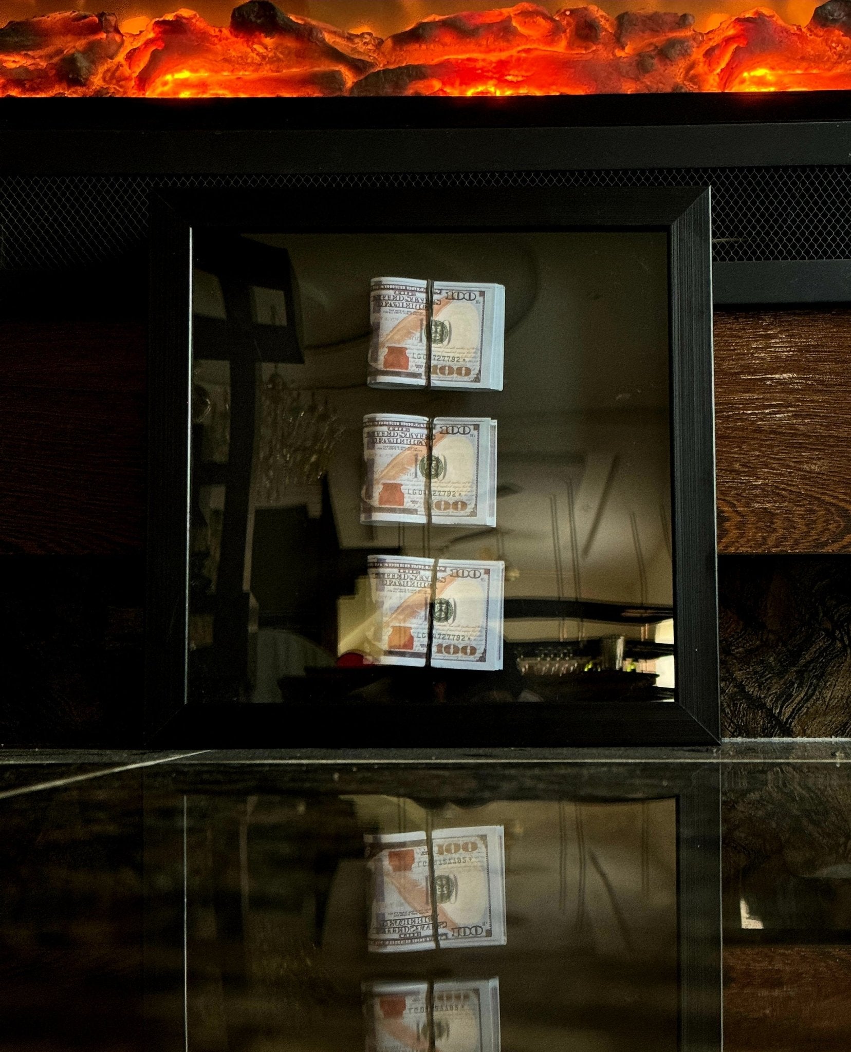 Threefold 3D Stacked Frame - USD (30 % OFF) - MINDSTONE