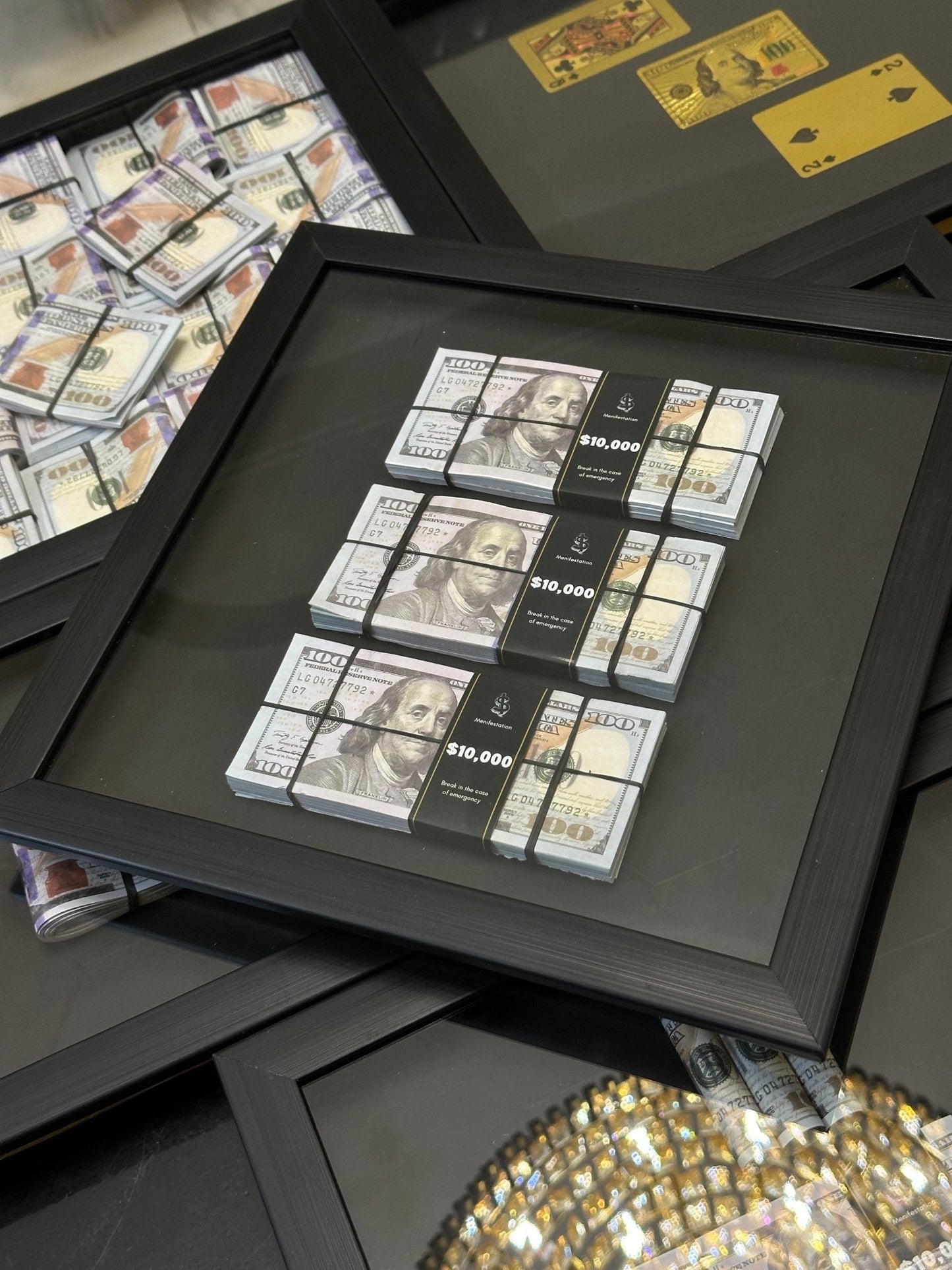 Triple Stacked 3D Frame - USD (30% OFF) - MINDSTONE