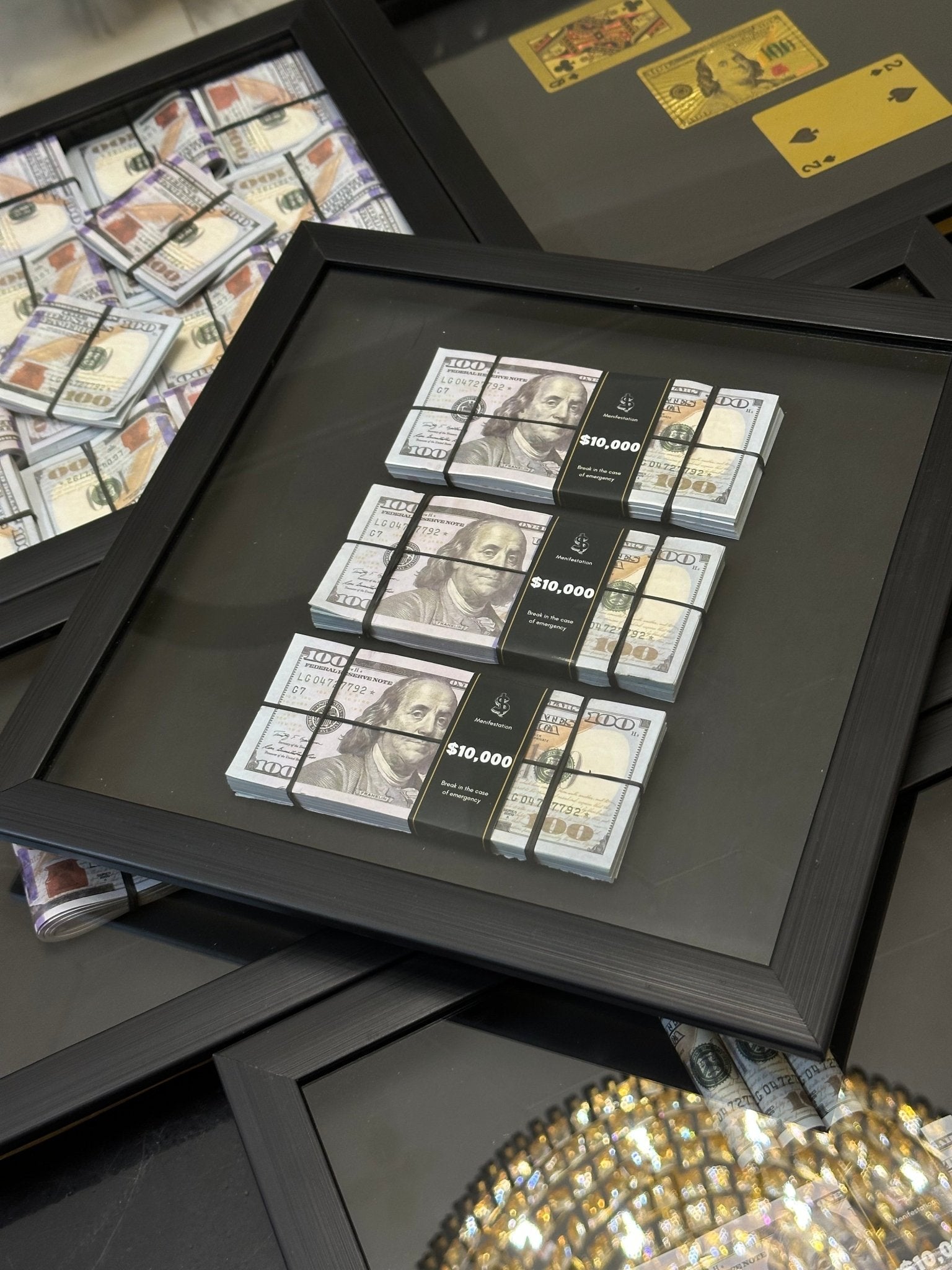 Triple Stacked 3D Frame - USD (30% OFF) - MINDSTONE