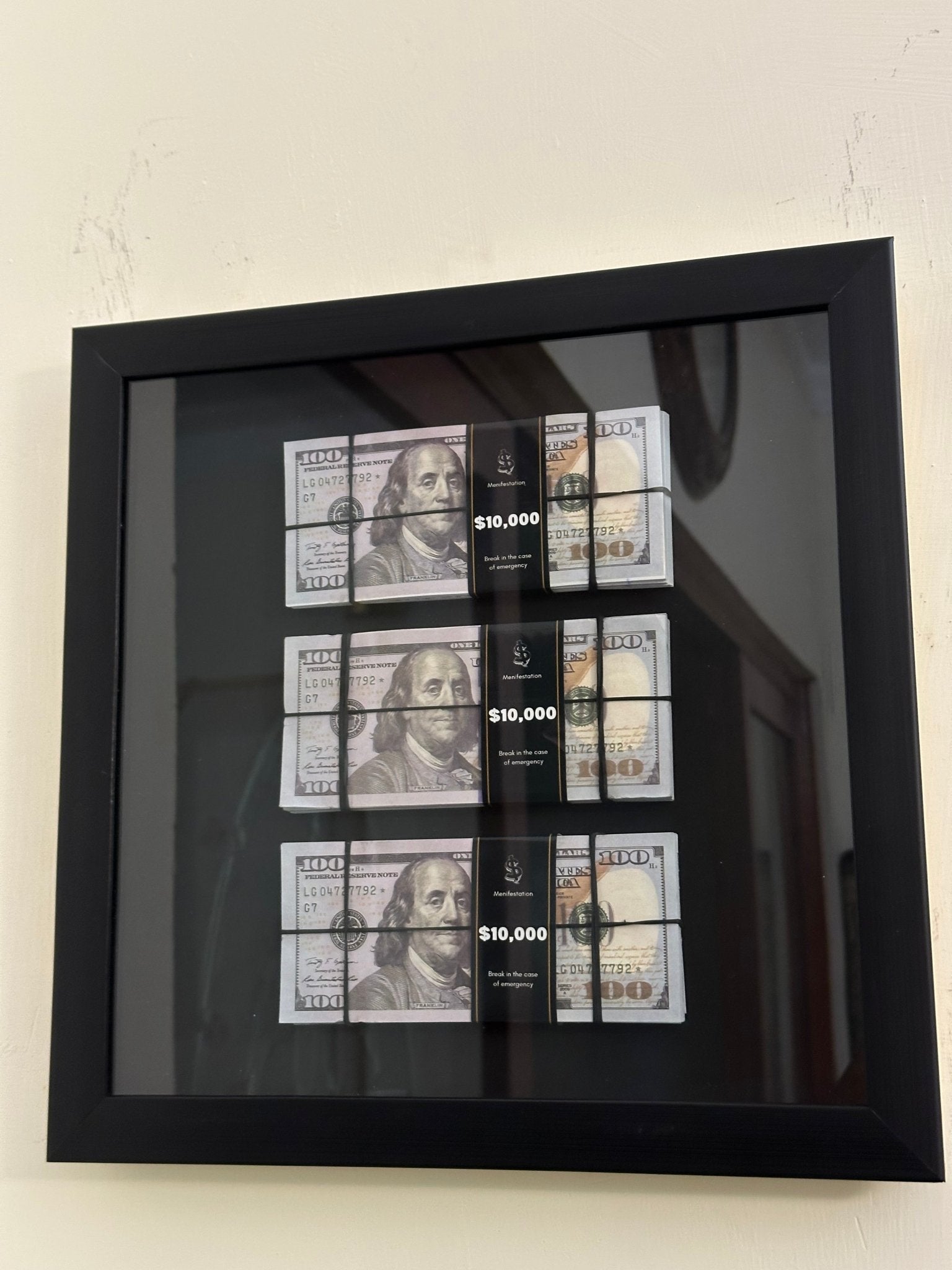 Triple Stacked 3D Frame - USD (30% OFF) - MINDSTONE