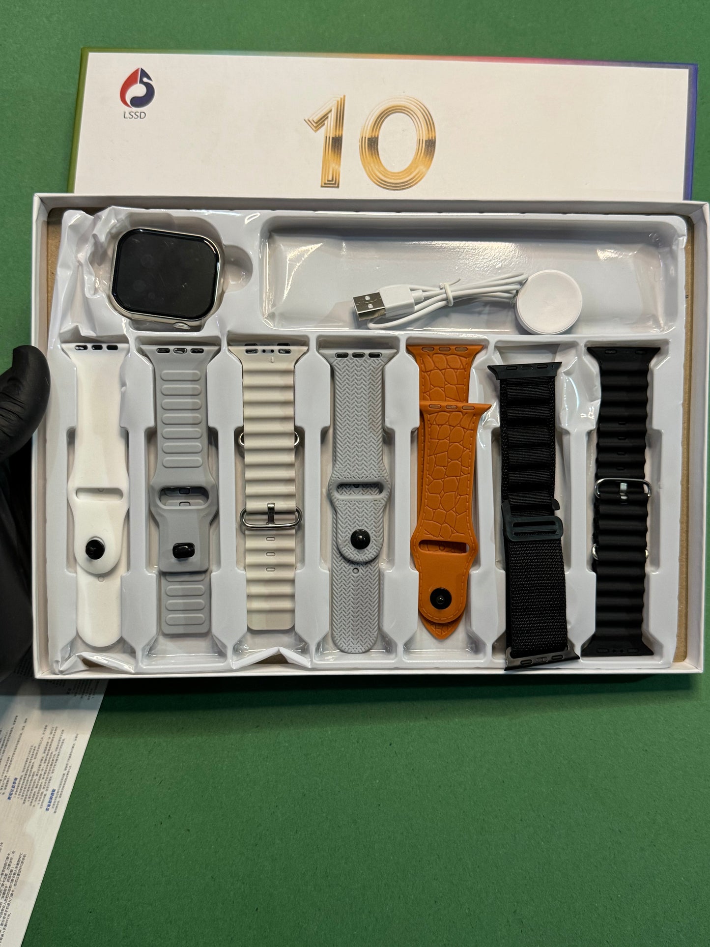 Series 10 7-in-1 Smartwatch | 2.1" HD Display | Bluetooth Calling | 7 Interchangeable Straps [ 50 % OFF! ]