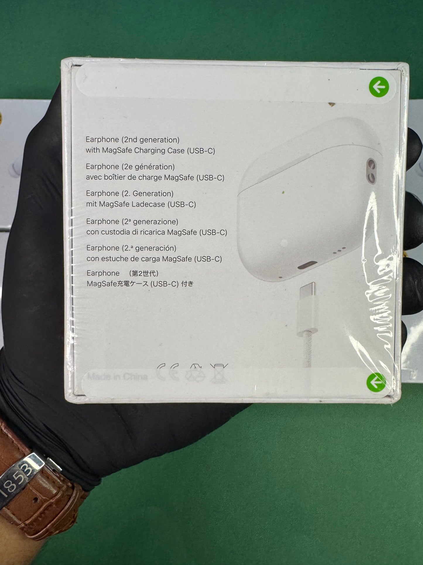 Airpods Pro 2 (2nd Generation) Titanium Edition [ With Silicon Case! ]