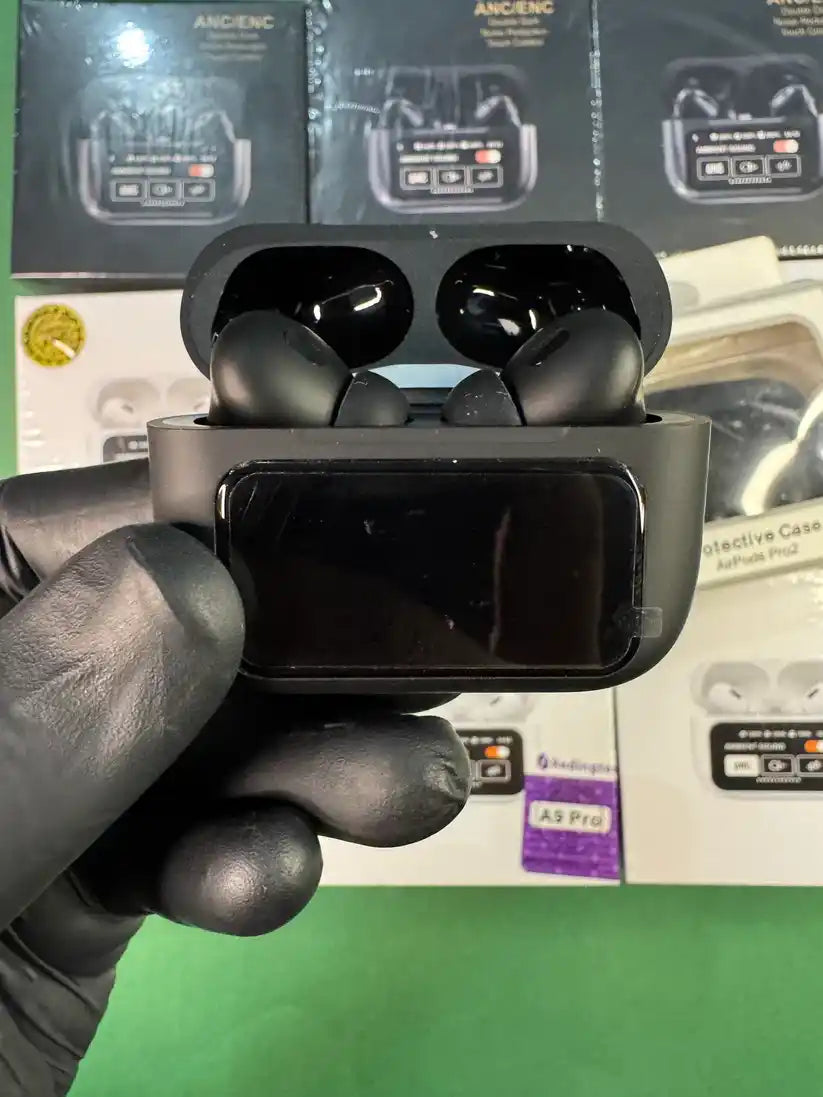 LED SCREEN WIRELESS EARBUDS [ANC] + FREE SILICON CASE!