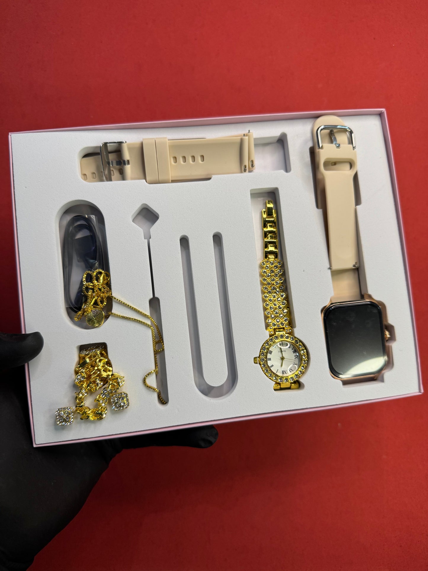 A58 Plus Ladies Smart Watch with Jewelry Gift Box