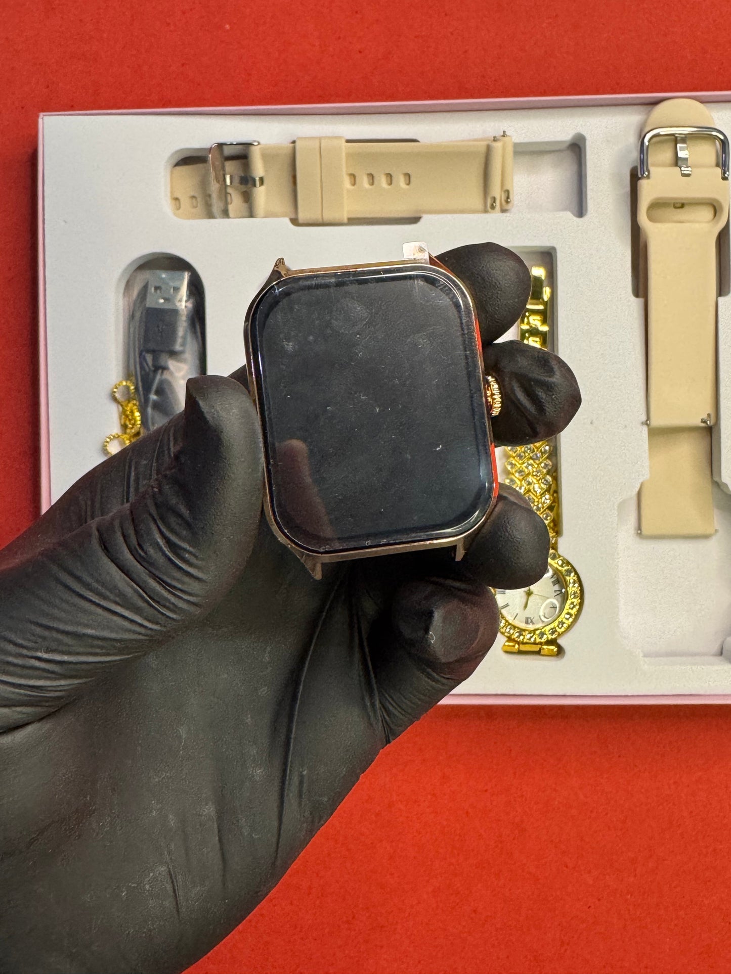 A58 Plus Ladies Smart Watch with Jewelry Gift Box