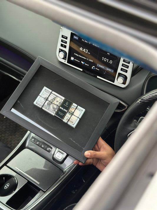 100 Dollar 3D Stacked Frame - USD (30% off) - MINDSTONE