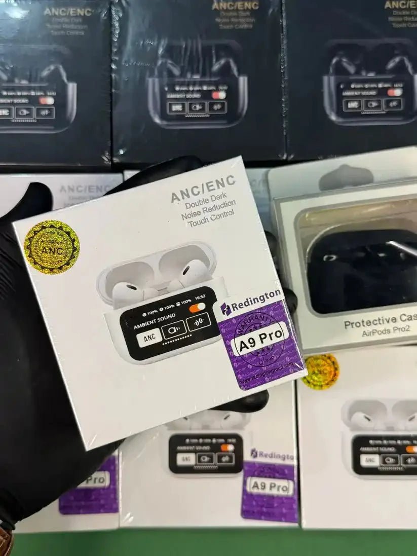 A9 PRO LED SCREEN AIRPODS [ANC] + FREE SILICON CASE! - My Store