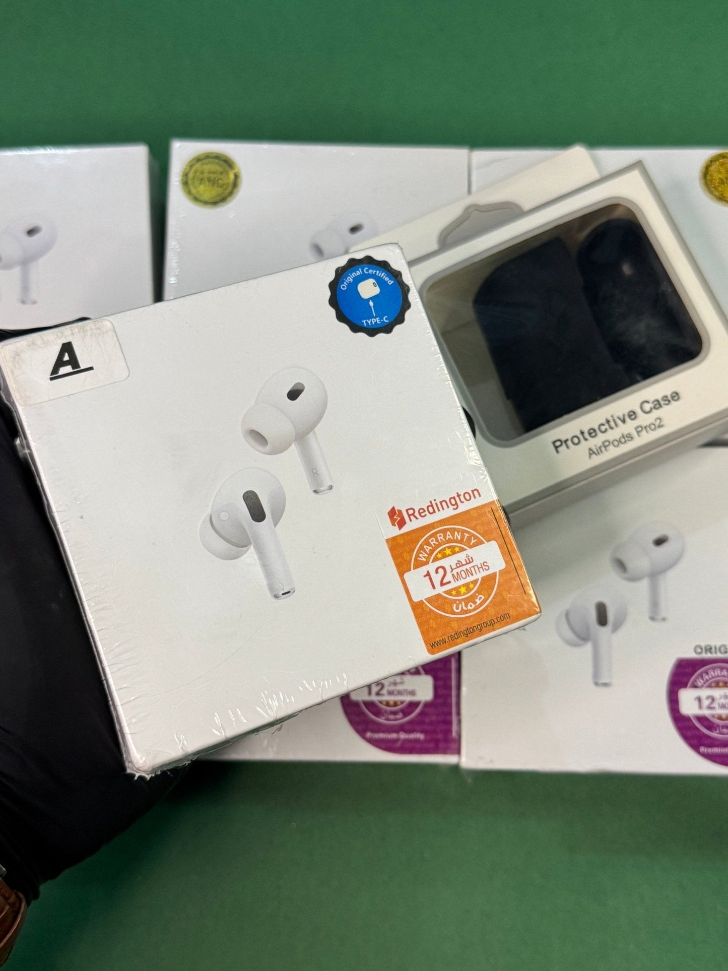 Airpods Pro 2 (2nd Generation) Titanium Edition [ With Silicon Case! ] - My Store