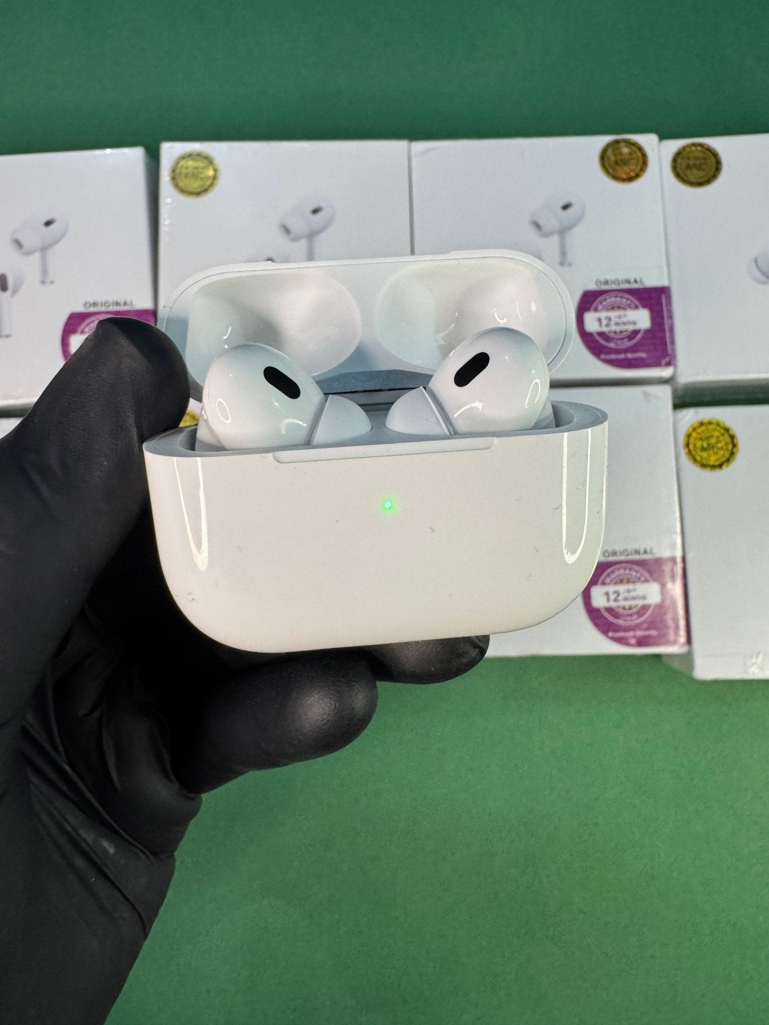 Airpods Pro 2 (2nd Generation) Titanium Edition [ With Silicon Case! ] - My Store