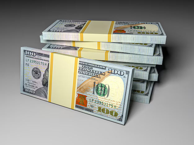 Fake Dollars Stacks [100 Dollars Bill]