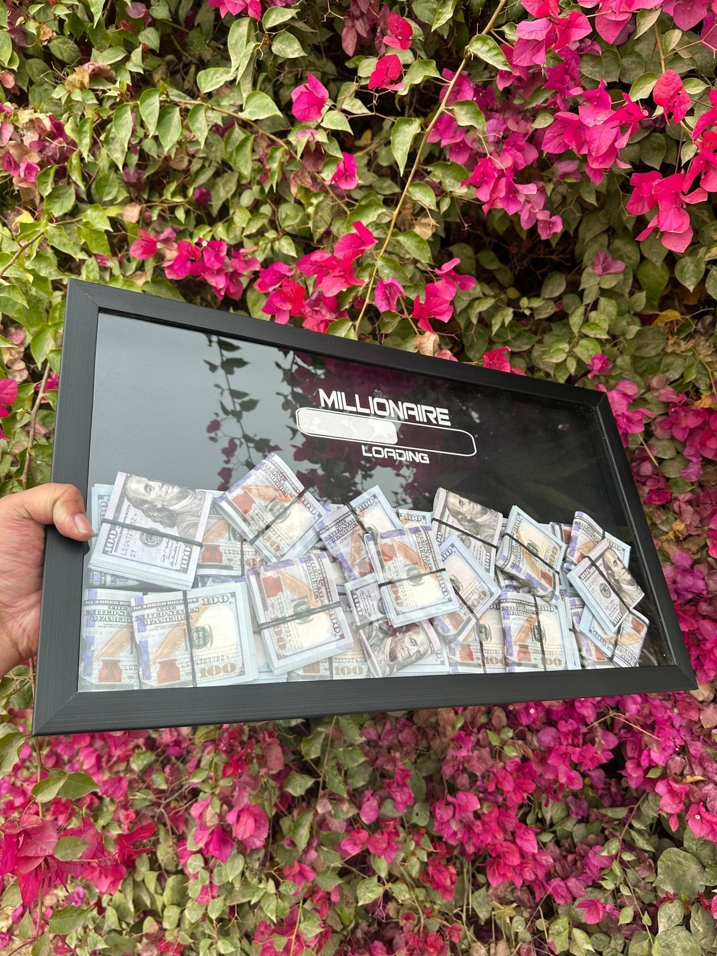 Millionare Dollars Stacked 3D Frame - USD (20 % OFF) - My Store