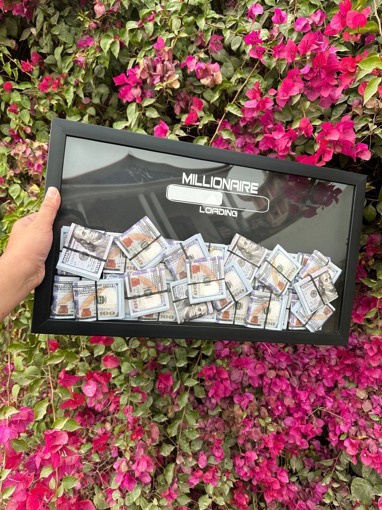 Millionare Dollars Stacked 3D Frame - USD (20 % OFF) - My Store