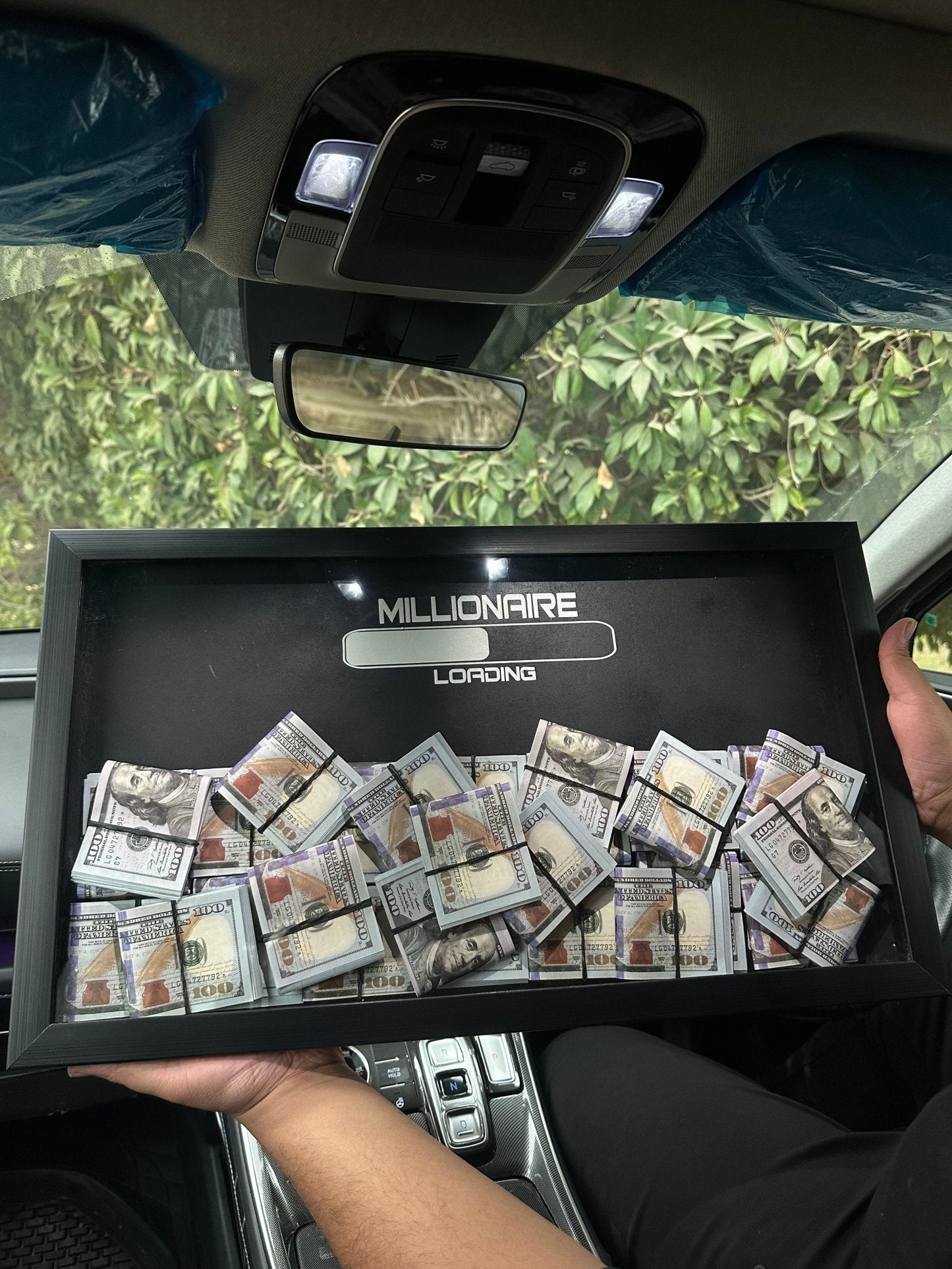 Millionare Dollars Stacked 3D Frame - USD (20 % OFF) - My Store