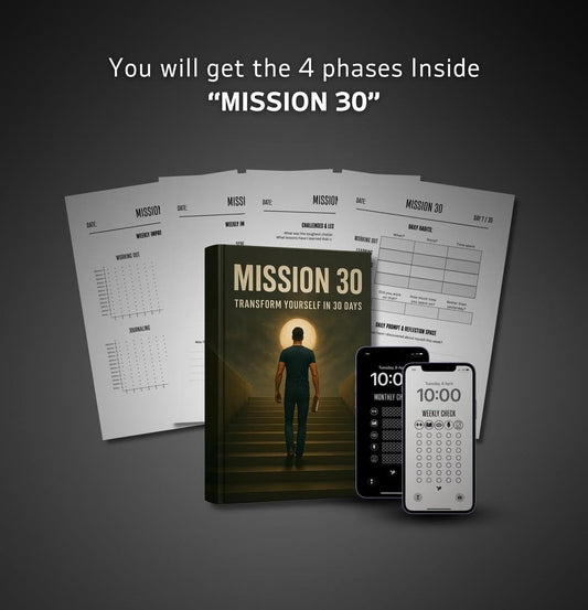 MISSION 30 - 3 Month guided system - self improvement - My Store
